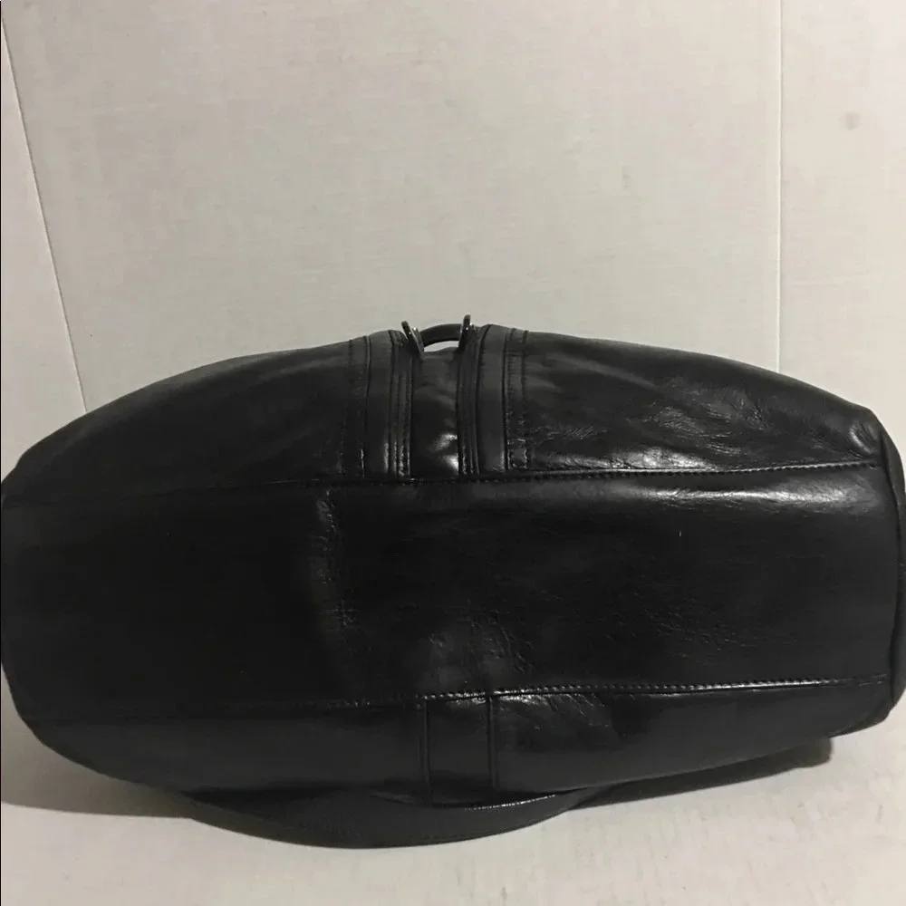 Cole Haan Black leather shoulder / crossbody bag